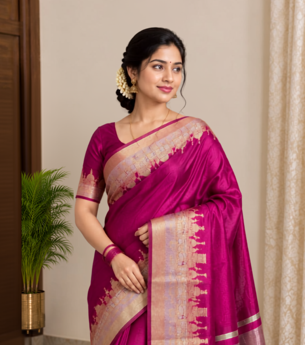 Best Banarasi Tissue Silk Saree