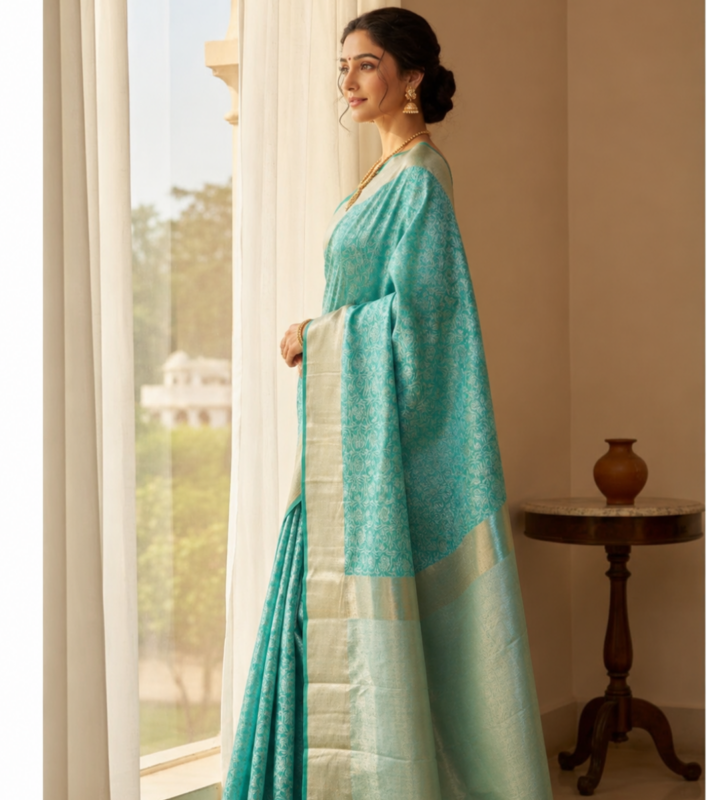 Best Ambani Tissue Silk Saree