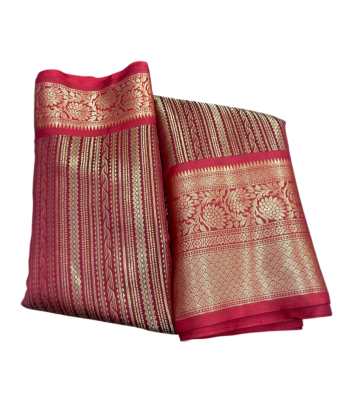 Best Tanchoi Pattern Banarsi Silk Saree